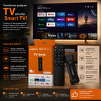 MX10 Stick 4K Ultra HD Wi-Fi Reprodutor Multimídia