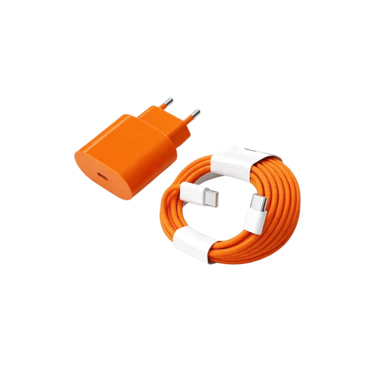 Carregador USB-C 40W Com Cabo USB-C Compatível Com iPhone 17