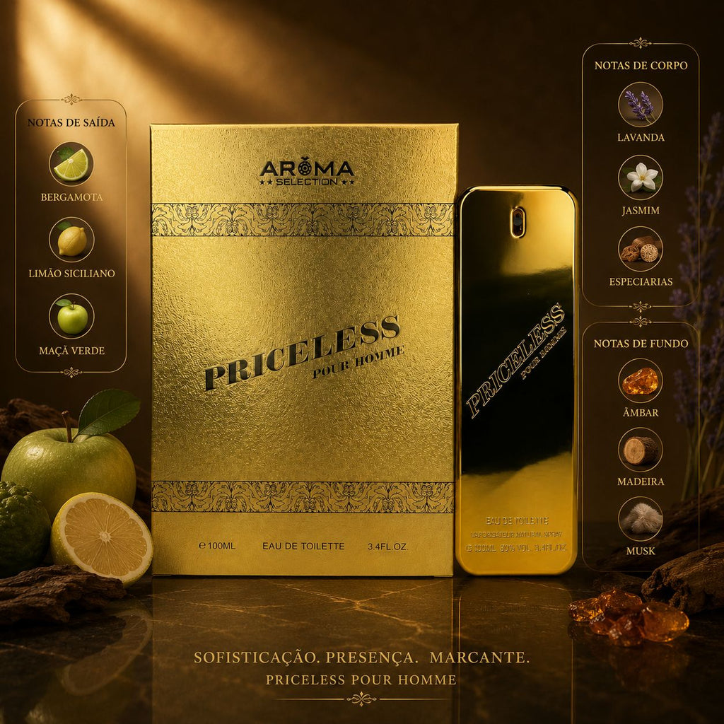 Priceless Pour Homme 100ml Perfume Masculino Marcante