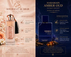 Kit Durrat + Haramain Amber Oud Dubai Fragrâncias Inesquecíveis