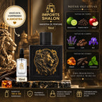 Mini Perfume Rayhaan Lion 10ml Doce Especiado Masculino