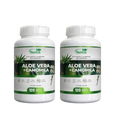 2 Suplementos Aloe Vera + Camomila 2x120 Caps Ysawit Natural