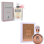 La Vivacité + Fakhar Kit Duplo 100ml Perfumes Elegantes E Sofisticado
