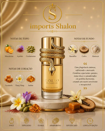 Musamam Perfume Da Cobra Lattafa 10ml Longa Fixação