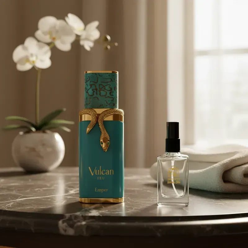 Vulcan Feu 10ml Perfume Presença Marcante E Sofisticada