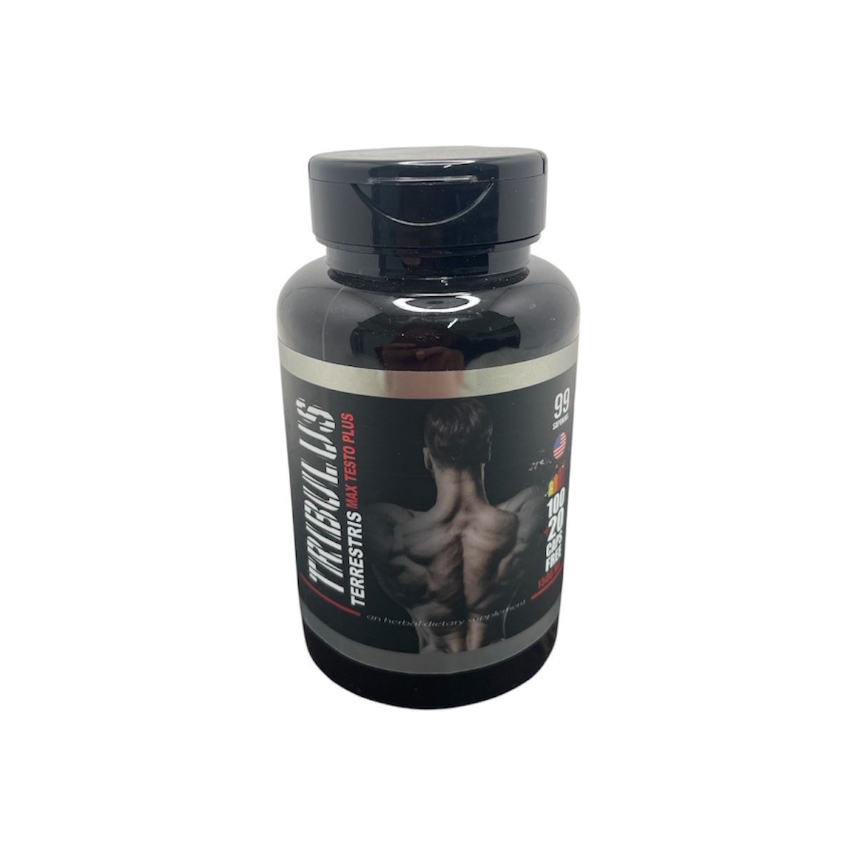 Suplemento Tribulus Terrestris Max Testo Plus Alta Potência 120 Cápsulas