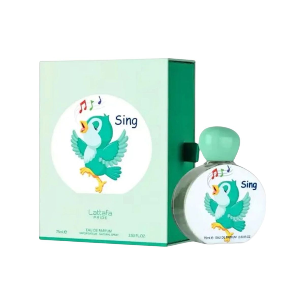 Sing Lattafa Pride Perfume Infantil 75ml Leve