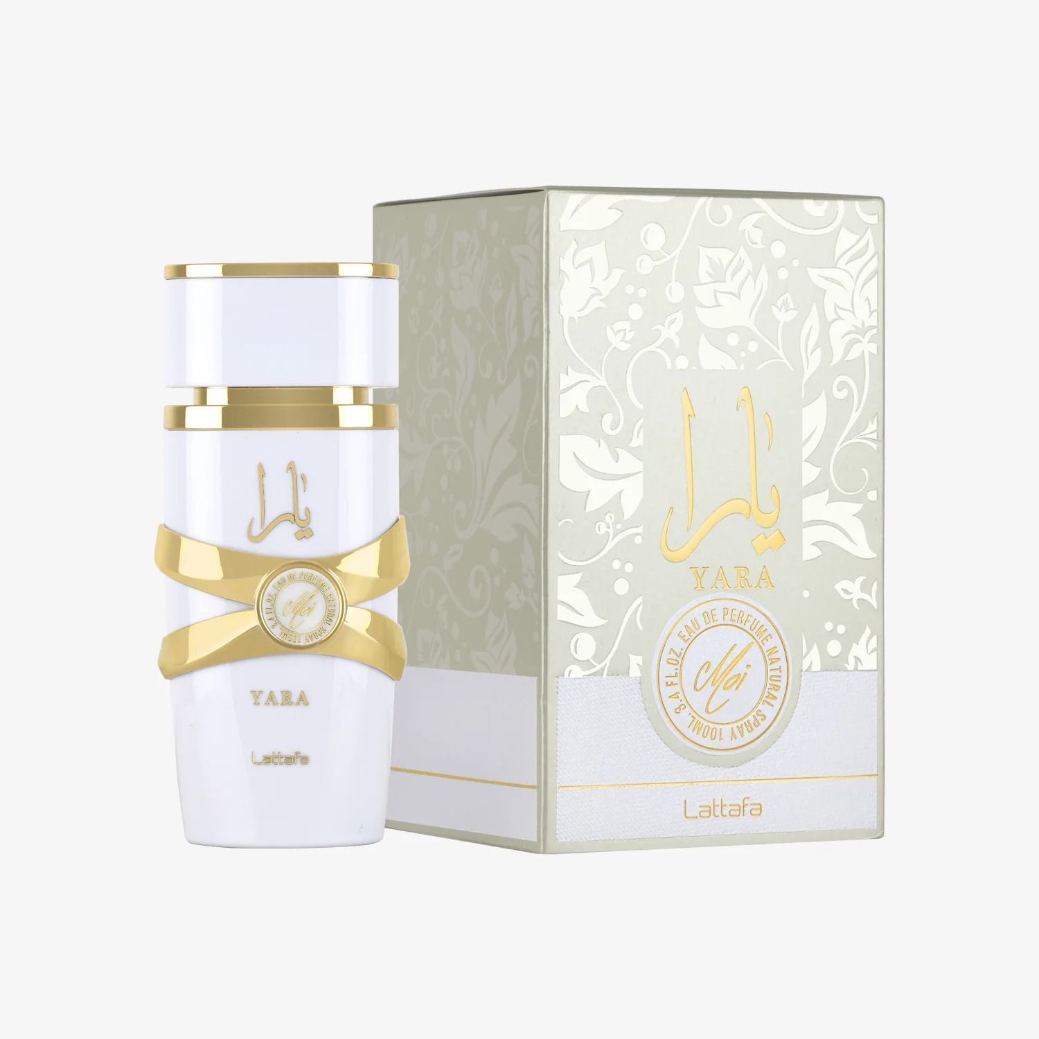 Yara Moi Branco Perfume Árabe Doce Marcante Elegante