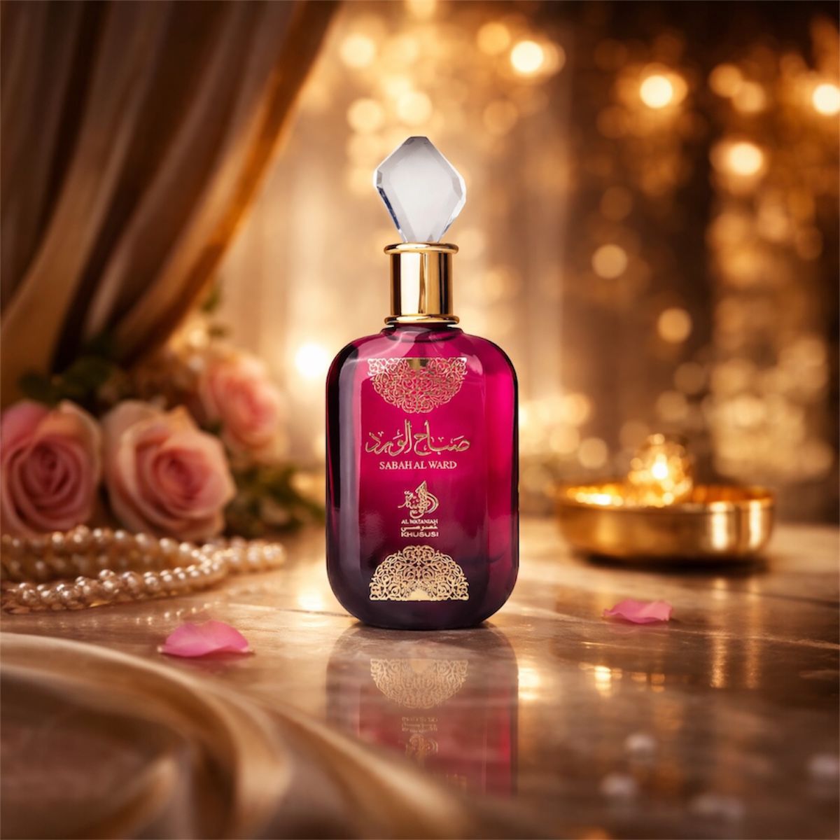Sabah Al Ward 100ml Perfume Árabe Feminino
