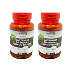 2 SuplementoS Castanha Da Índia + Ginkgo Biloba Circulação Power