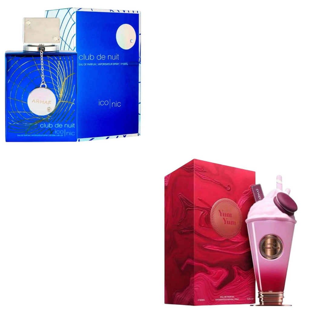 Kit Yum Yum + Club De Nuit Iconic Perfumes Árabes Luxo