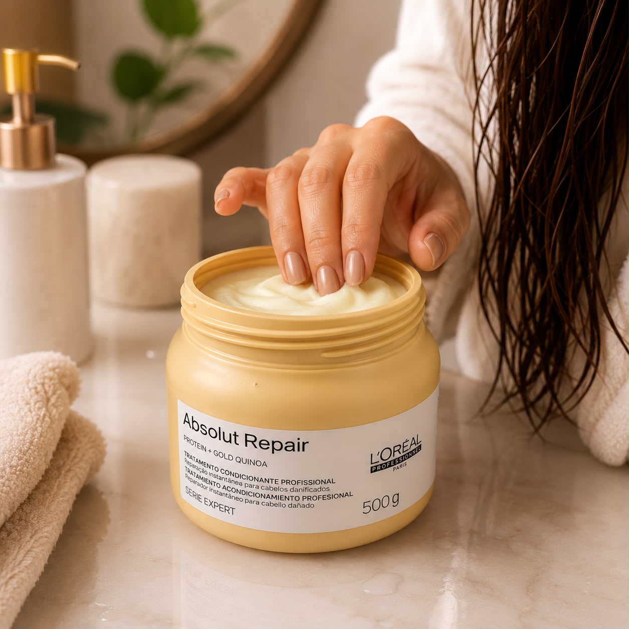 L'Oréal Máscara Absolut Repair Quinoa Protein 500g