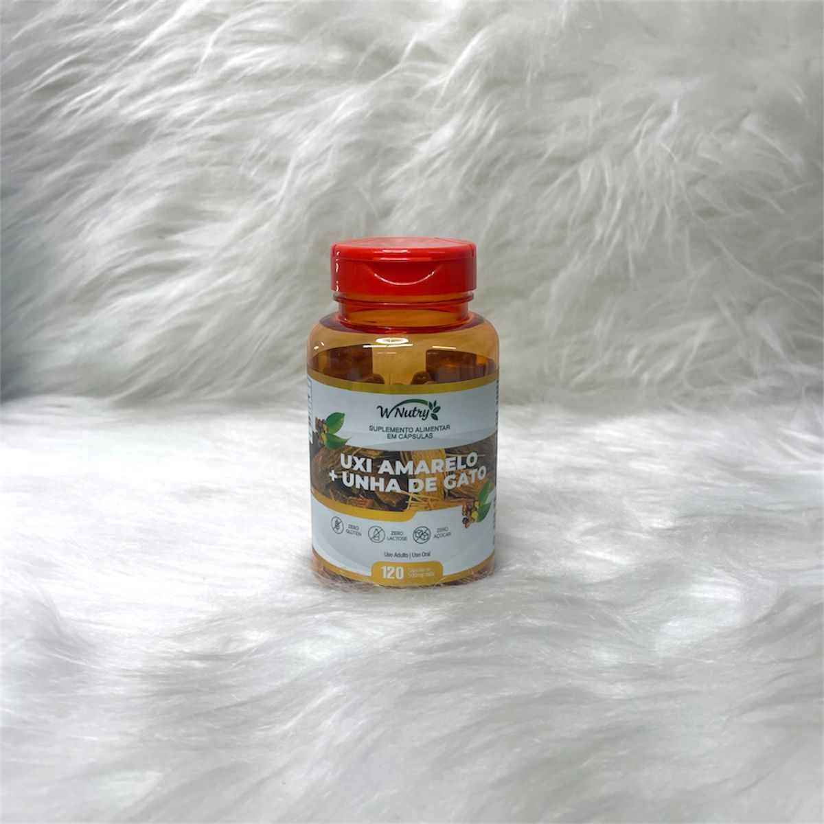 Uxi Amarelo + Unha de Gato Wnutry Poder Natural Forte
