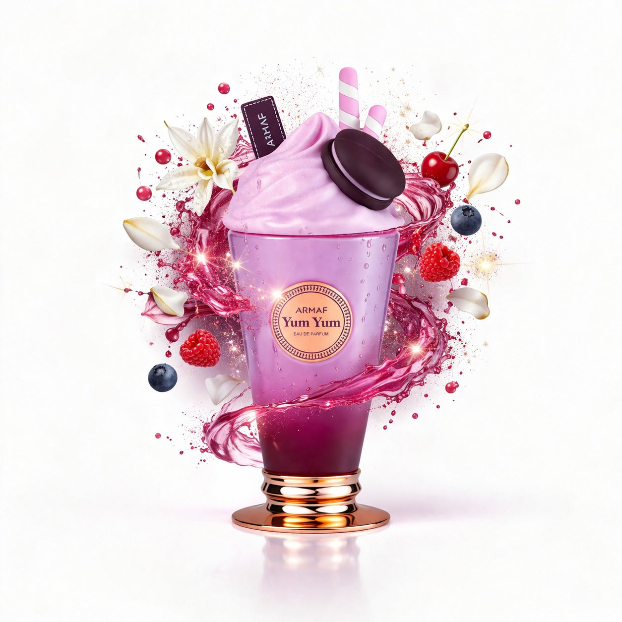 Yum Yum Perfume Árabe Doce Marcante Alta Fixação  100ml