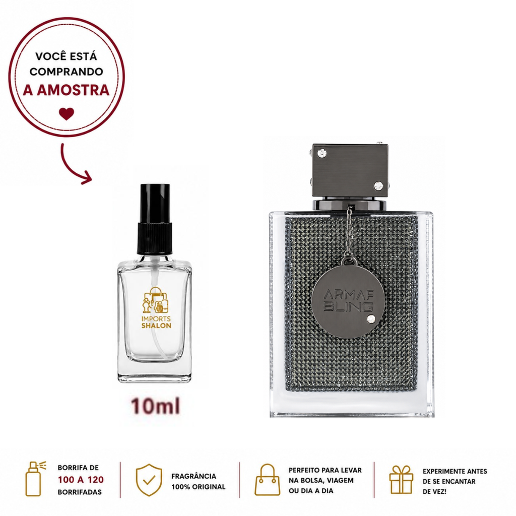 Club De Nuit Bling 10ml Aroma Radiante de Presença Marcante