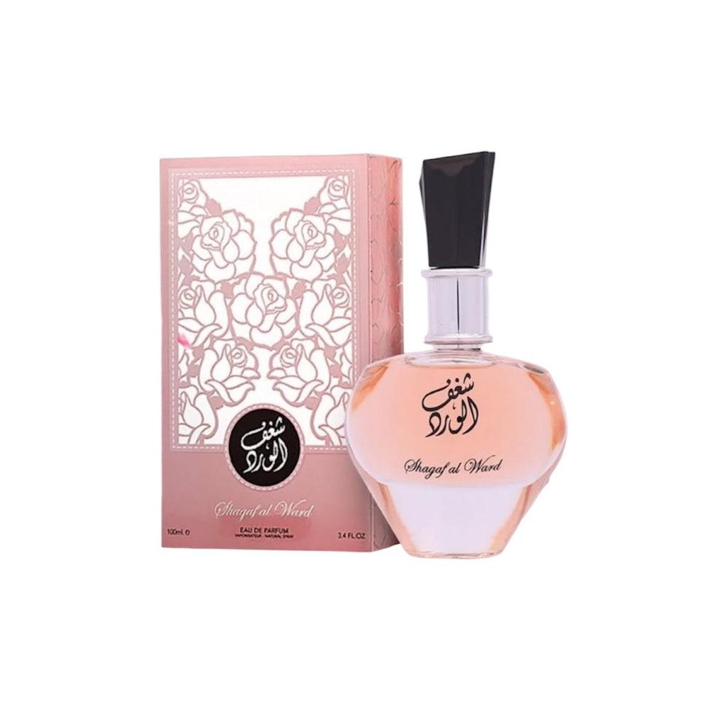 Shagaf Al Ward Lattafa 100ml Perfume Árabe Floral