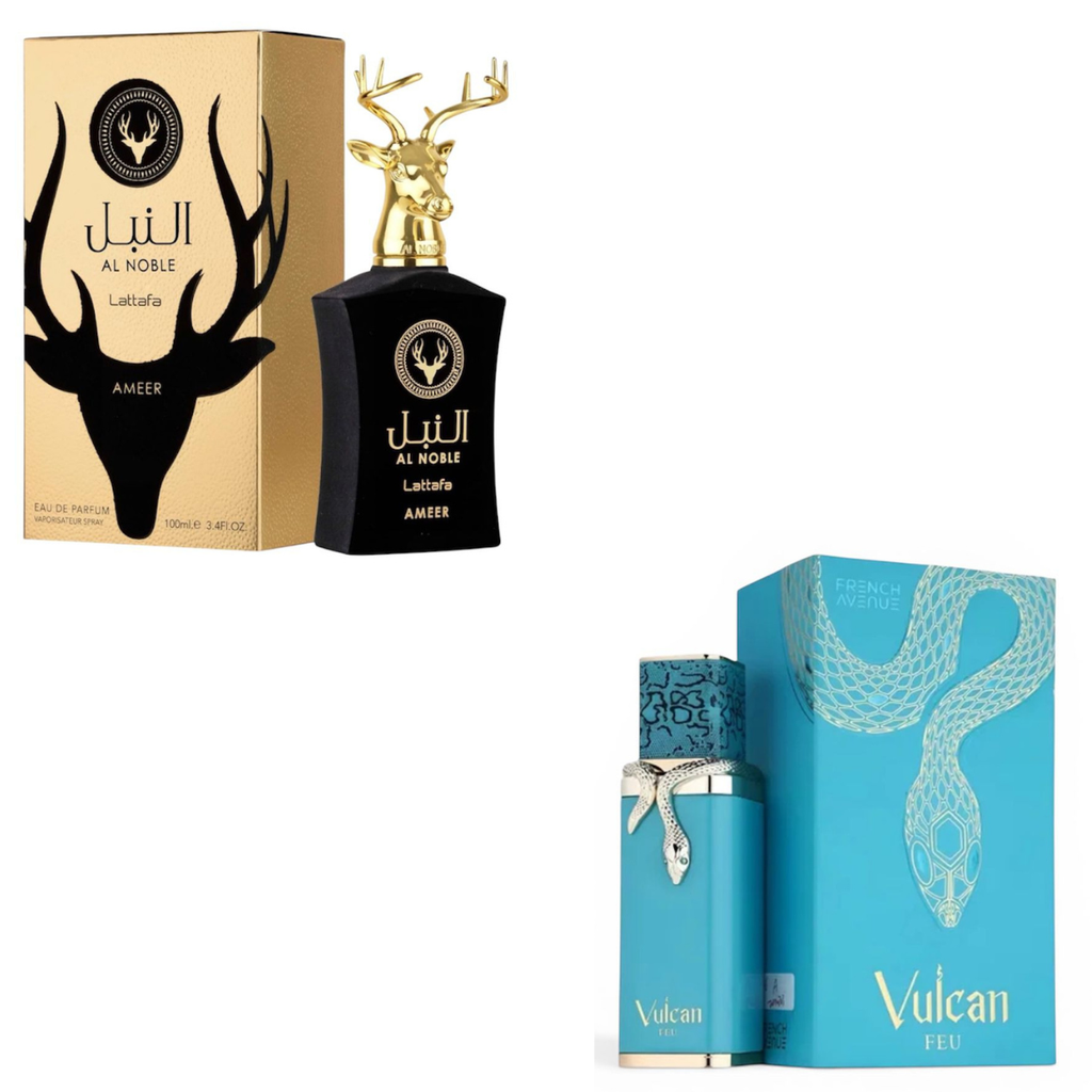 Kit Vulcan Feu E Al Noble Ameer Elegância E Intensidade