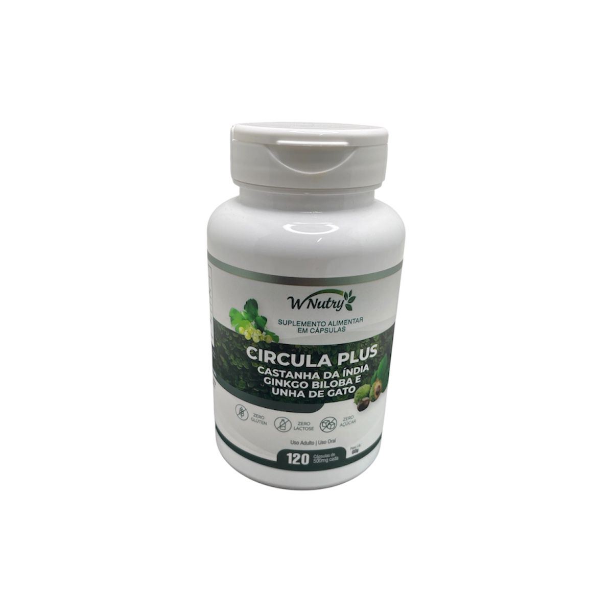 Suplemento Circula Plus Castanha Da Índia Ginkgo Biloba Premium 120 Caps