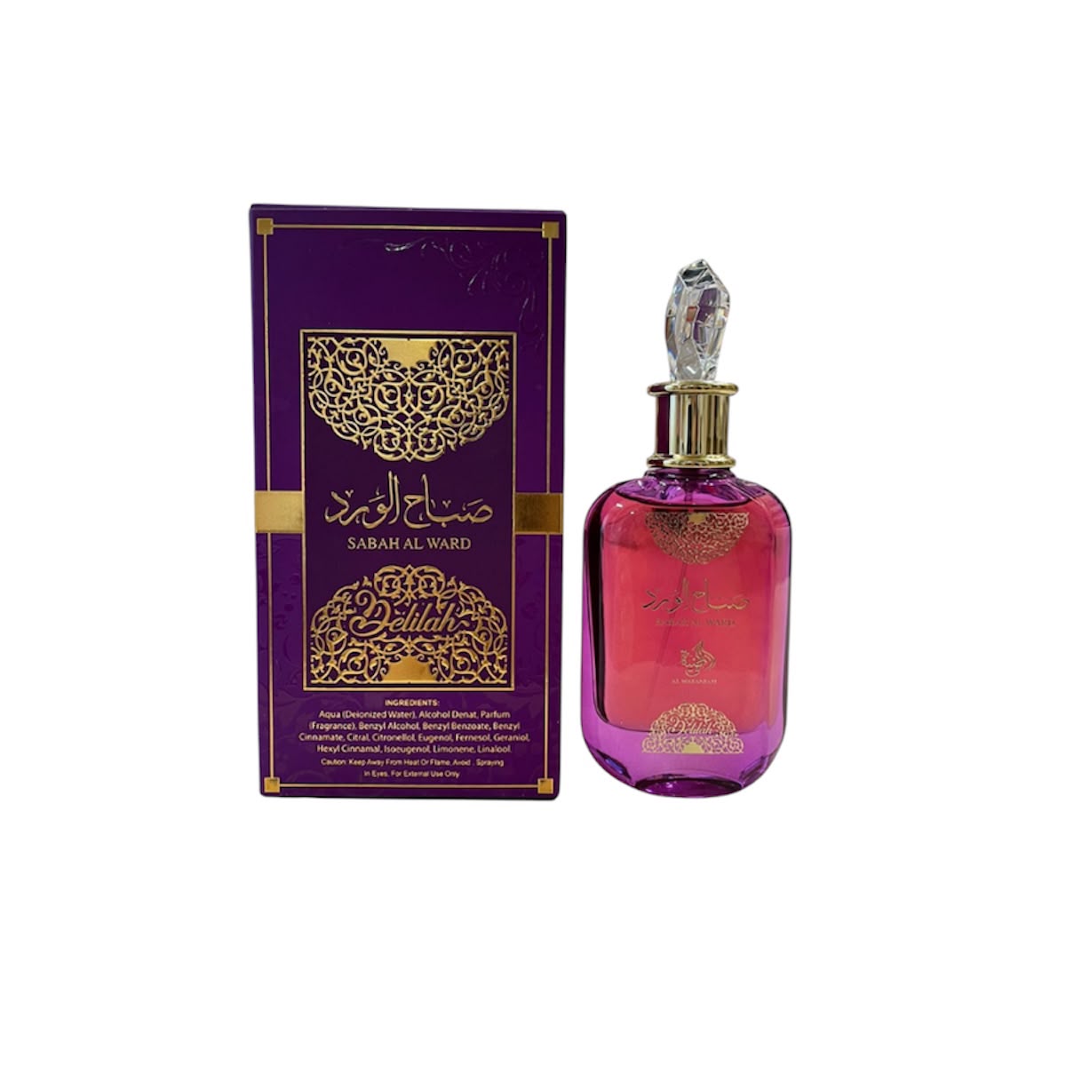 Sabah Al Ward Delilah Perfume Feminino 100ml Floral Marcante