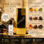 Mini Perfume Priceless Pour Homme 10ml Cítrico Especiado