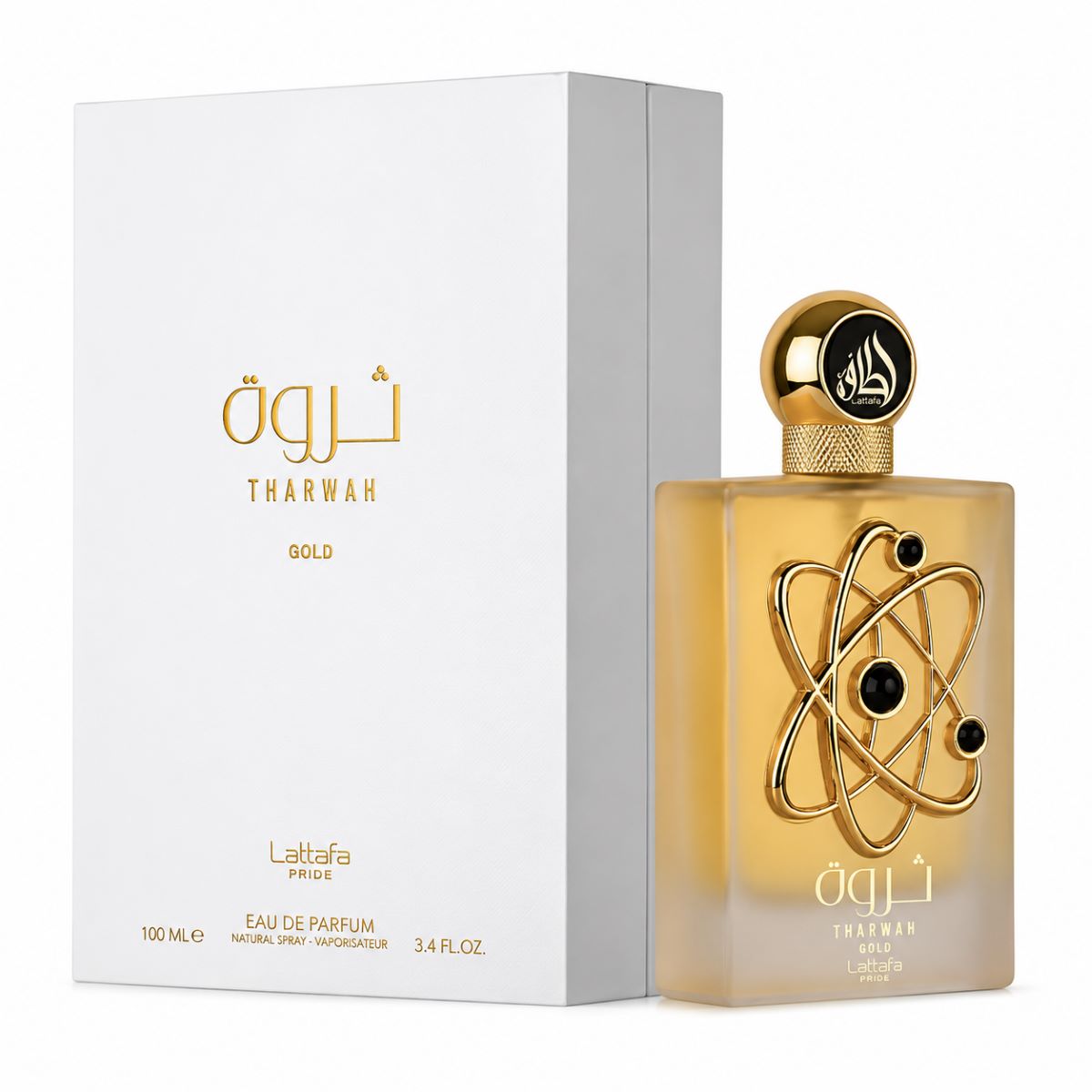 Perfume Tharwah Gold EDP 100ml Aroma Elegante E Envolvente
