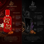 Kit Veneno Scarlet + Maahir Black Aromas Que Impressionam