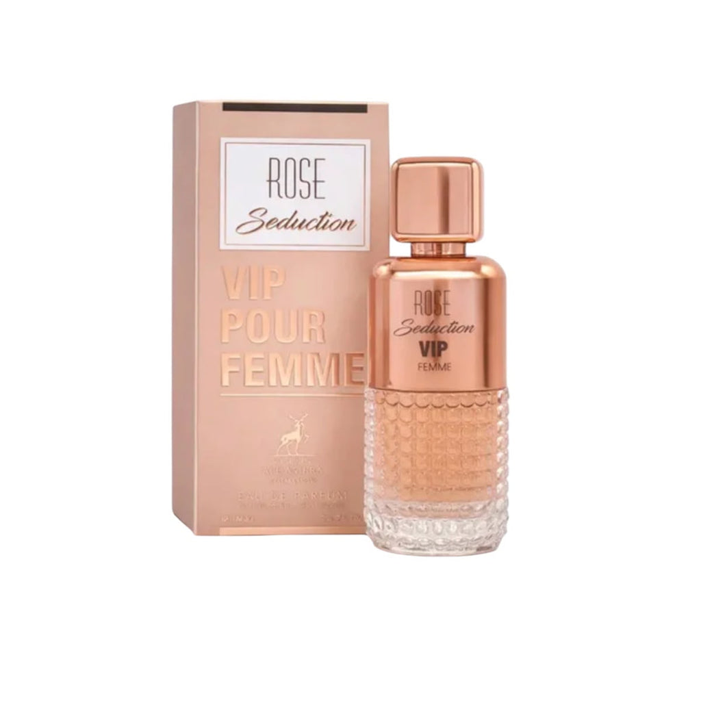 Rose Seduction Vip Pour Femme 100ml Perfume Feminino Elegante