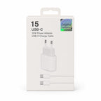 Carregador USB-C 35W + Cabo Compatível com iPhone 15