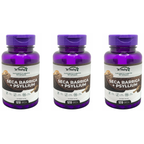Kit de 3 Suplementos Seca Barriga + Psyllium Alta Potência 120 Caps