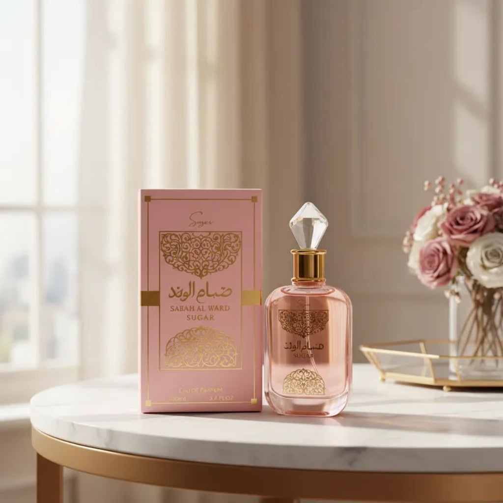 Sabah Al Ward Sugar Perfume Árabe Doce Intenso