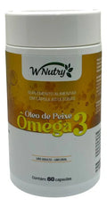 Ômega 3 Wnutry 60 Cáps Óleo De Peixe Alta Pureza Uso Diário