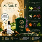 Mini Perfume Al Noble Safeer 10ml Cítrico Especiado