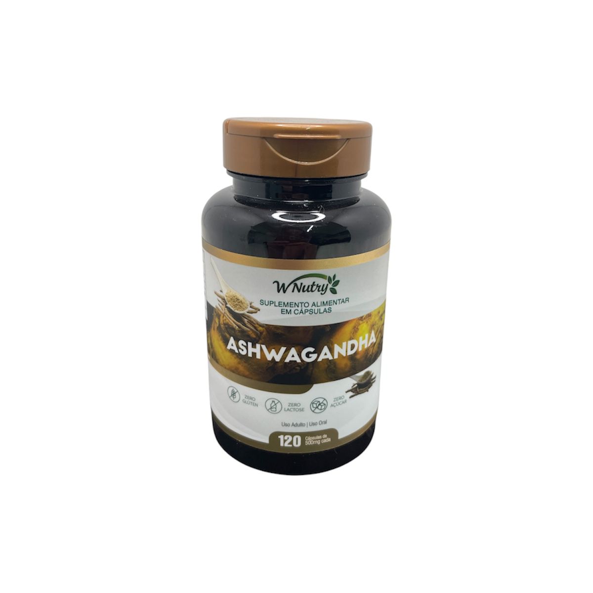 Suplemento Ashwagandha Fórmula Extrema Alta Potência 120 Caps
