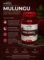 3 Suplementos Mulungu 120 Cápsulas Relaxamento Natural