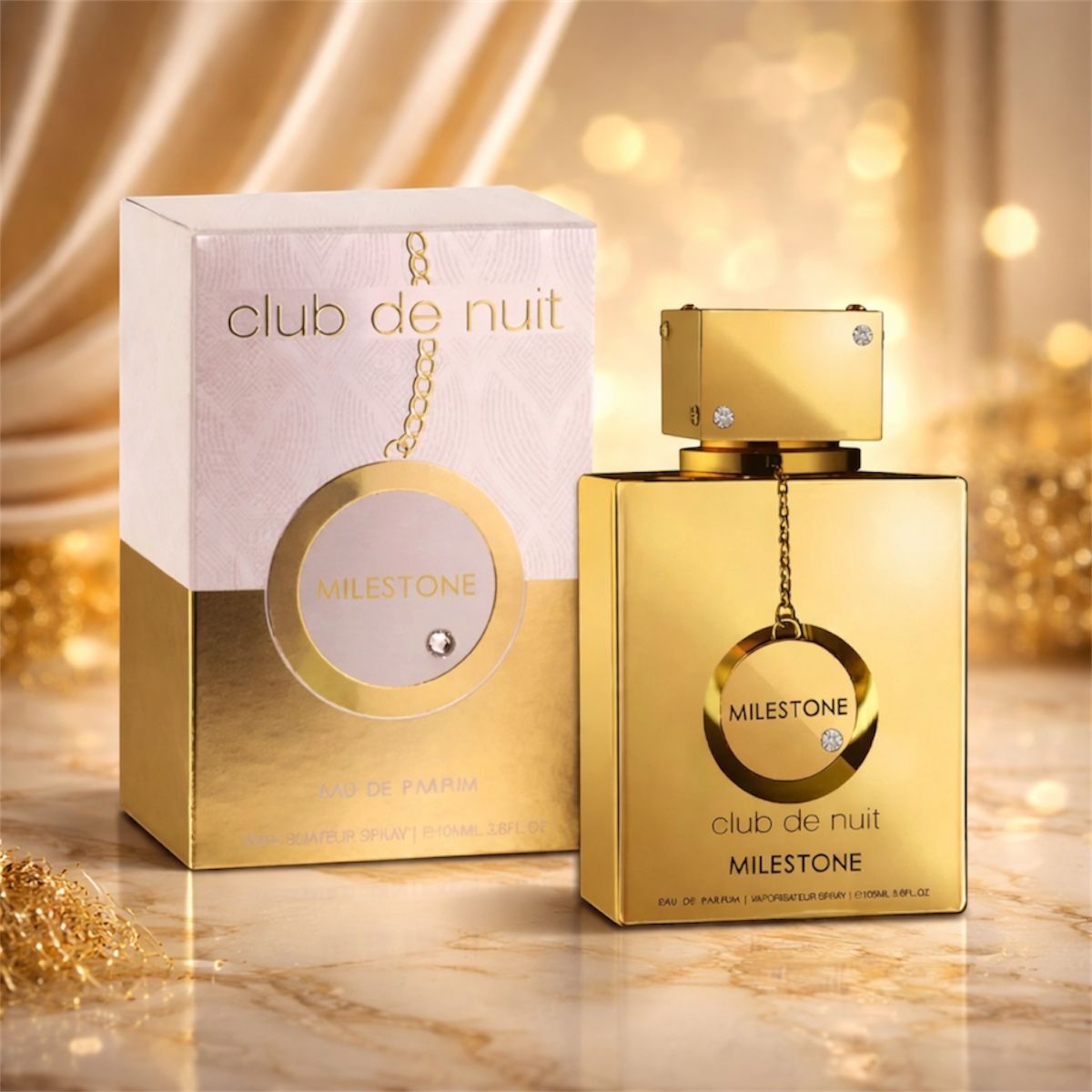 Club de Nuit Milestone Perfume Árabe Fresco Marcante
