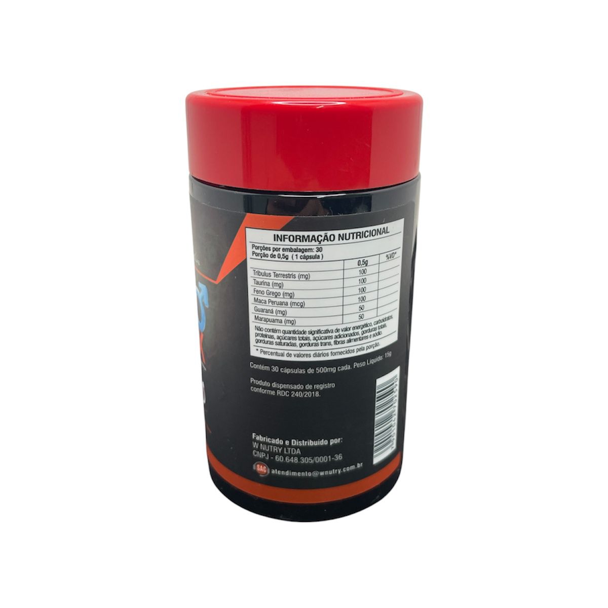 Suplemento Testo Max 30 Cápsulas Energia Máxima E Alta Performance