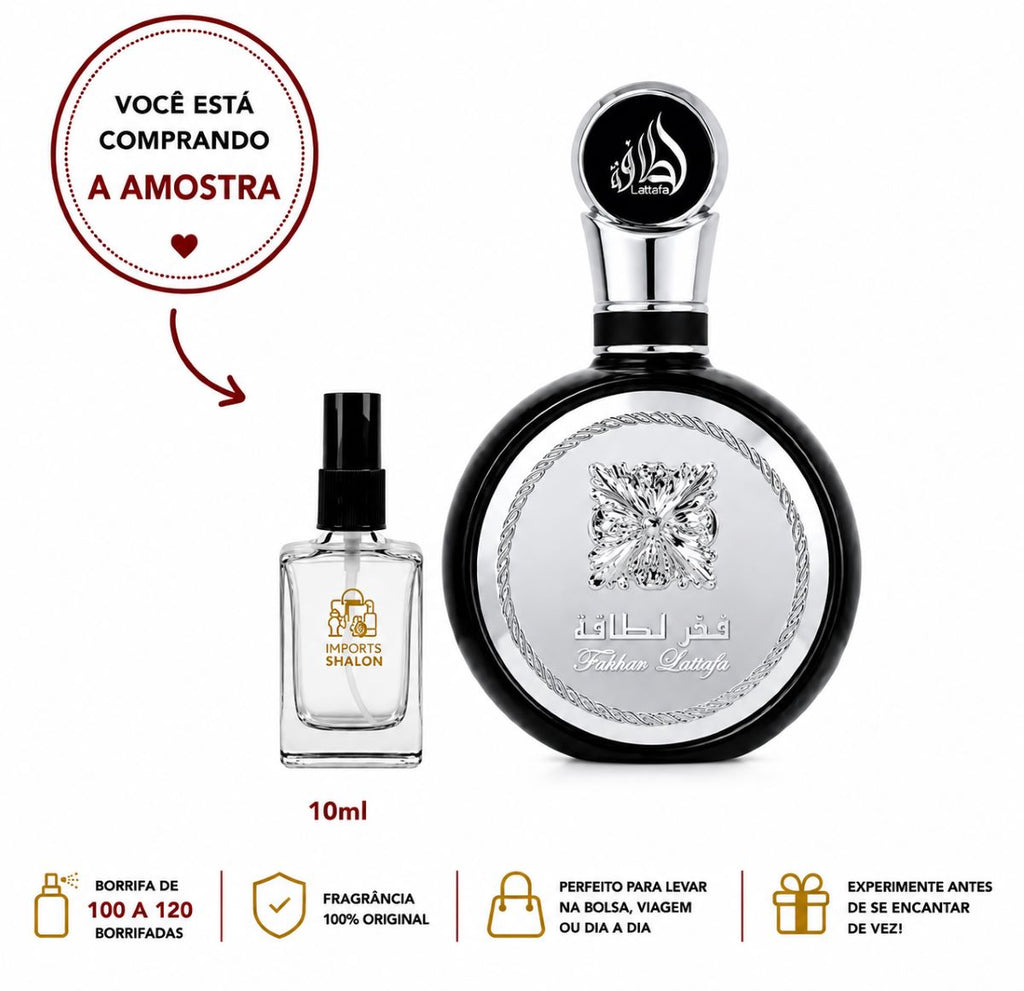 Kit 3 Mini Perfumes Fakhar 10ml Cada Fragrância Marcante