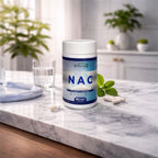 Suplemento NAC Acetilcisteína 60 Cápsulas Antioxidante Pulmões
