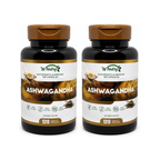2 Suplementos Ashwagandha Fórmula Extrema Alta Potência