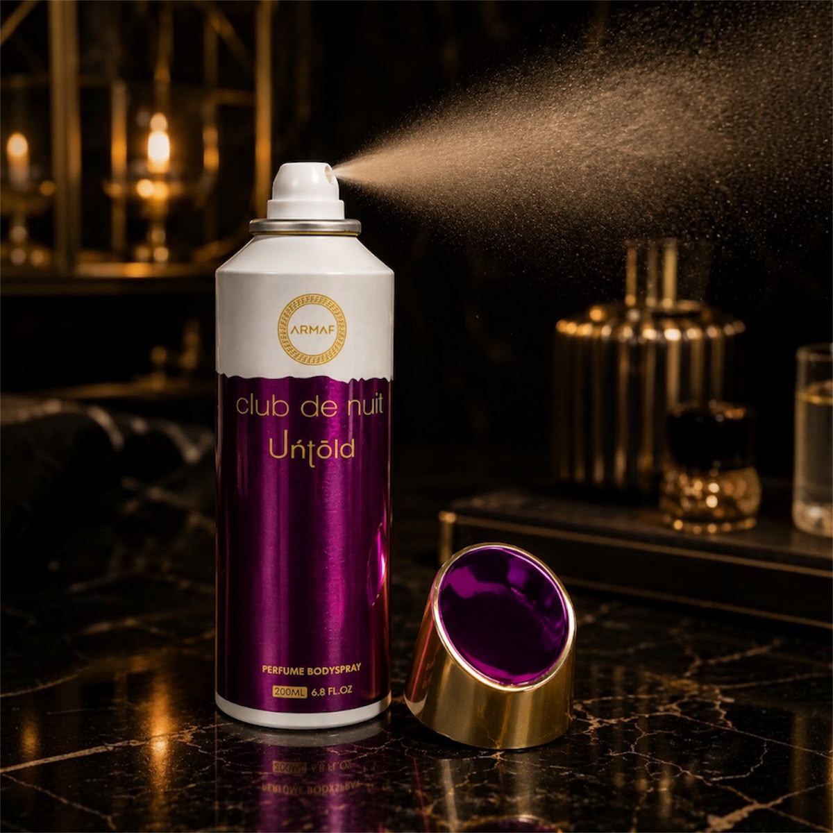 Body Spray Untold 200ml Desodorante Corporal Alta Fixação
