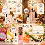 Kit Mini Perfumes 10ml Eclaire Durrat Raneen 3 Fragrâncias