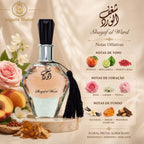 Shagaf Al Ward Lattafa 100ml Perfume Árabe Floral