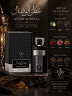 Perfume  Attar Al  Wesal 100ml Aroma Masculino Marcante