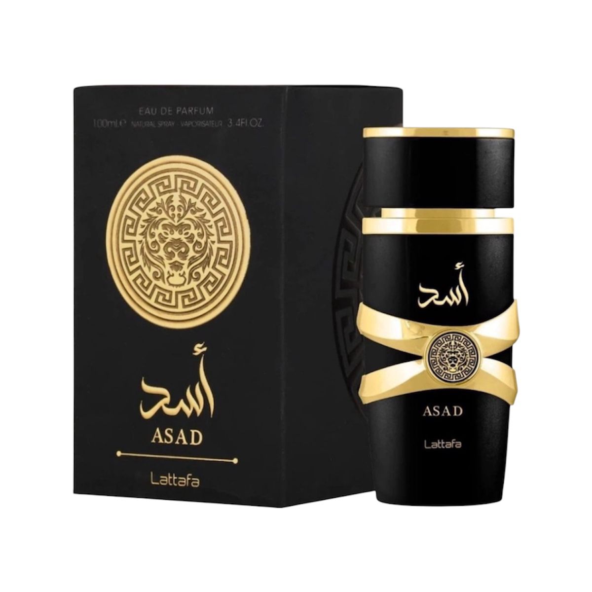 Asad Black Perfume Masculino Aromático Elegante
