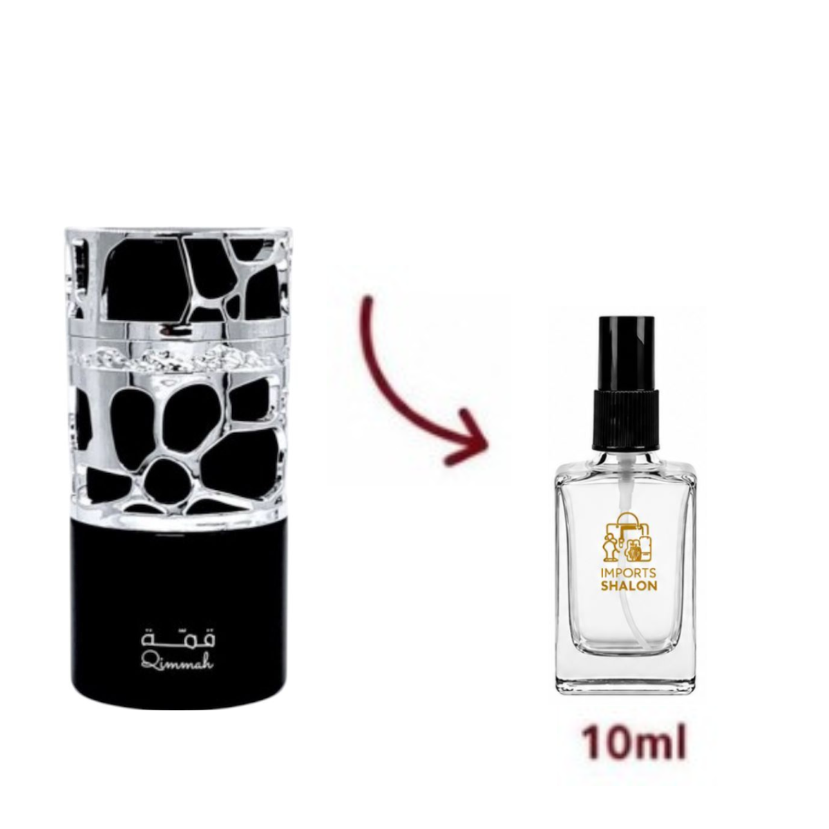 Qimmah Black 10ml Poder e Elegância em Cada Gota