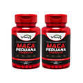 Kit De 2 Suplementos Maca Peruana Vermelha Energia E Vitalidade