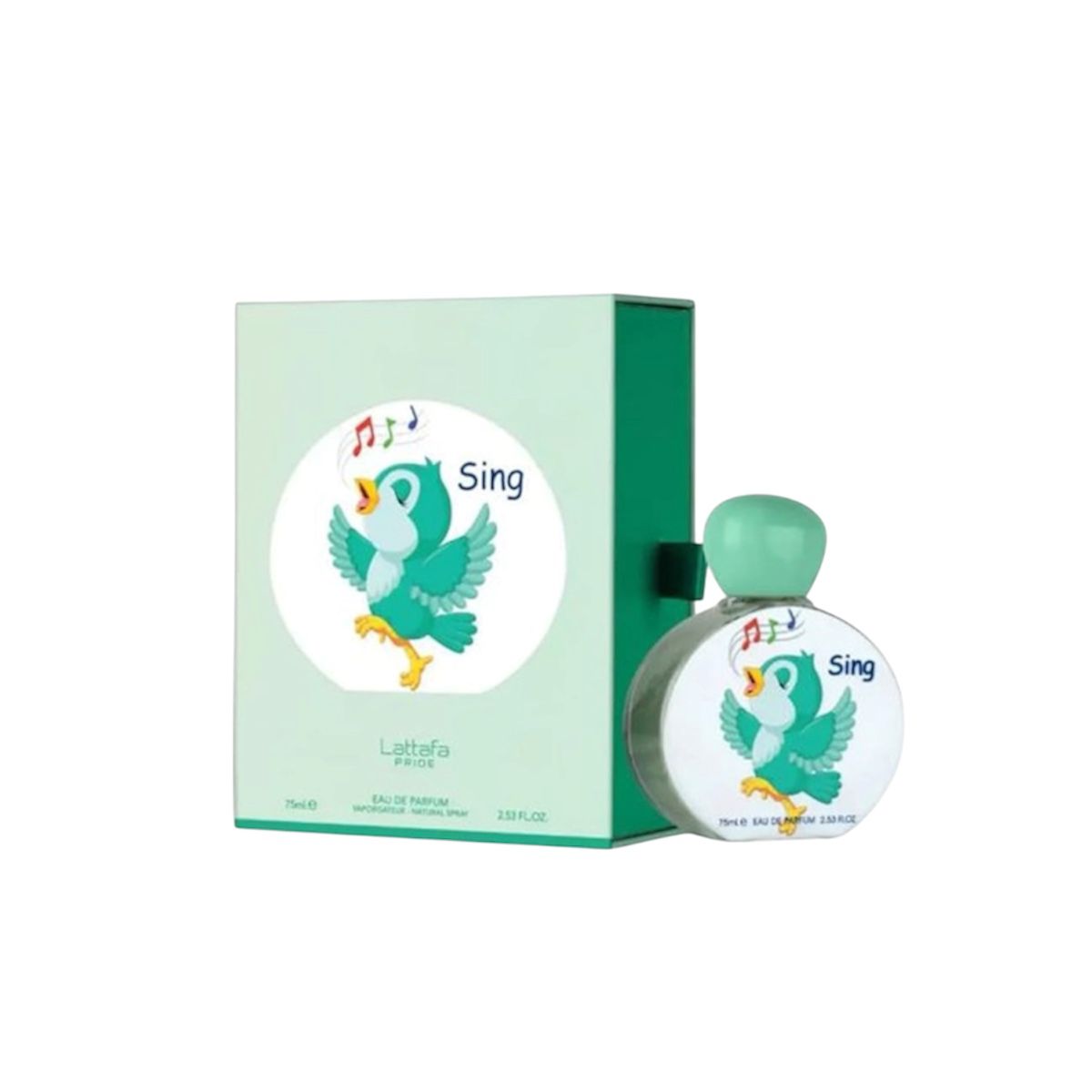 Sing Lattafa Pride Perfume Infantil 75ml Leve