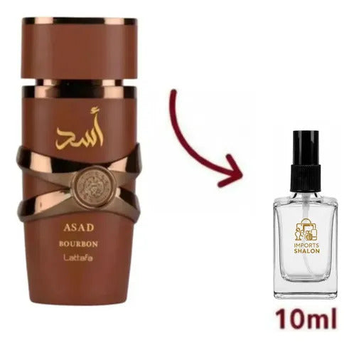 Kit 3 Mini Perfumes Árabes 10ml Linha Asad Masculino