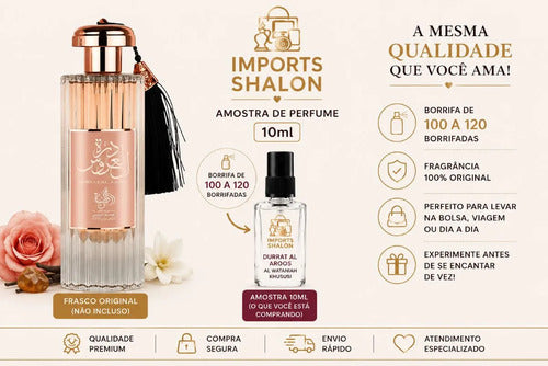 Duprat Al Aroos Perfume Feminino 10ml Elegante E Marcante