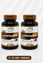 2 Suplementos Ashwagandha Fórmula Extrema Alta Potência